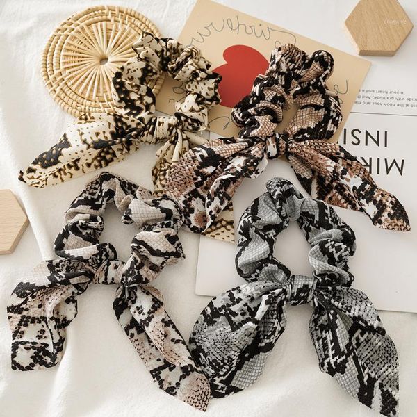 women snake elastic hair bands stretch ponytail rubber print headband bow ties scrunchies headwear accessories1
women snake elastic hair bands stretch ponytail rubber print headband bow ties scrunchies headwear accessories1