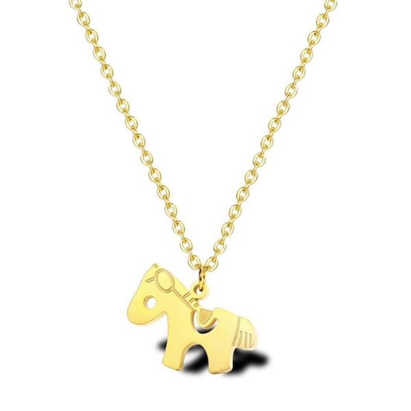 chains stainless steel delicate gold trojan horse cartoon pendant necklace jewelry gift fashion trend 2021 women, Silver
chains stainless steel delicate gold trojan horse cartoon pendant necklace jewelry gift fashion trend 2021 women, Silver