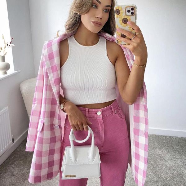 women's suits & blazers women suit jacket plaid blazer autumn chic double breasted female long sleeve jackets stylish ladies, White;black
women's suits & blazers women suit jacket plaid blazer autumn chic double breasted female long sleeve jackets stylish ladies, White;black