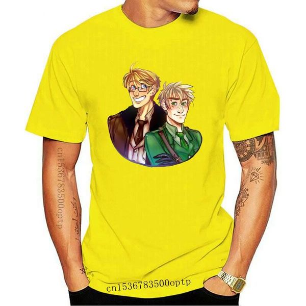 men's t-shirts men tshirt short sleeve usuk hetalia t shirt o neck women t-shirt, White;black
men's t-shirts men tshirt short sleeve usuk hetalia t shirt o neck women t-shirt, White;black