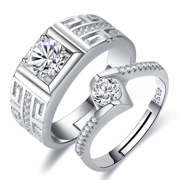 wedding rings back to wanwen domineering man's ring couple men and women simple diamond valentine's day gift, Slivery;golden
wedding rings back to wanwen domineering man's ring couple men and women simple diamond valentine's day gift, Slivery;golden