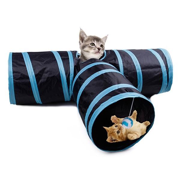 cat toys funny pet tunnel play foldable 3 holes outdoor cats training toy house cave
cat toys funny pet tunnel play foldable 3 holes outdoor cats training toy house cave