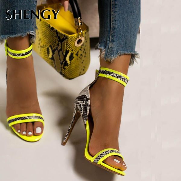 women ankle strap pumps snake print thin heel fashion peep toe ladies shoes 2021 sandals dress, Black
women ankle strap pumps snake print thin heel fashion peep toe ladies shoes 2021 sandals dress, Black