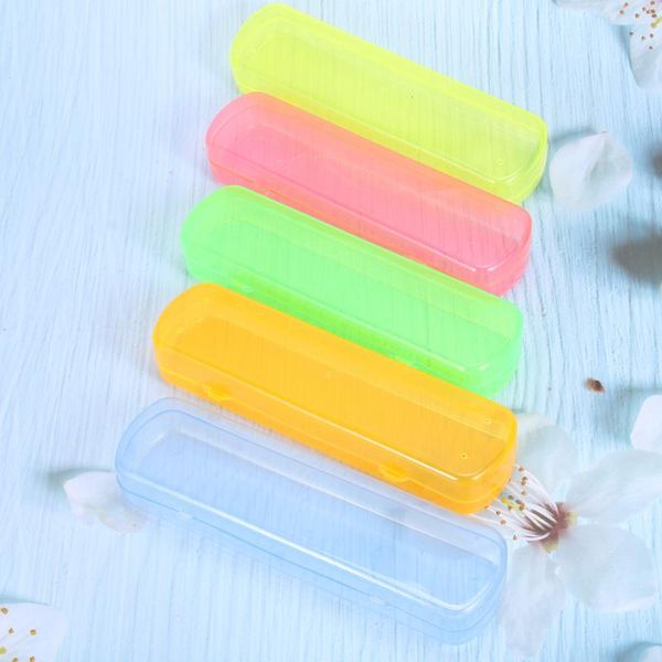 toothbrush holders 5pcs portable candy color and toothpaste storage travel wash case pp transparent holder box for camping (ye
toothbrush holders 5pcs portable candy color and toothpaste storage travel wash case pp transparent holder box for camping (ye