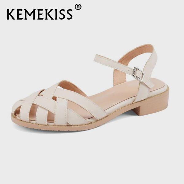 sandals kemekiss size 32-40 women patchwork square heels summer shoes fashion round toe buckle women's footwear, Black
sandals kemekiss size 32-40 women patchwork square heels summer shoes fashion round toe buckle women's footwear, Black