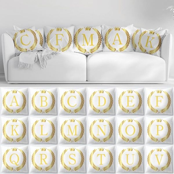 cushion/decorative pillow pillowcase golden letters decorative pillows cushion cover 45x45 polyester cases throw home decor sofa living room
cushion/decorative pillow pillowcase golden letters decorative pillows cushion cover 45x45 polyester cases throw home decor sofa living room