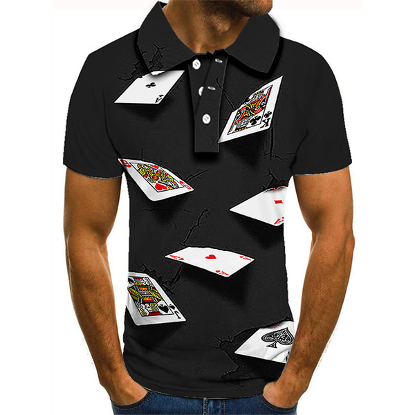 solitaire pattern men's 3d printed t-shirt visual impact party punk goth round neck american muscle style short sleeves, White;black
solitaire pattern men's 3d printed t-shirt visual impact party punk goth round neck american muscle style short sleeves, White;black