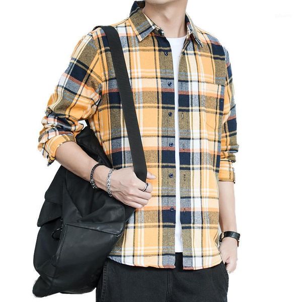 men's casual shirts cotton long sleeve contrast plaid checkered shirt pocket design standard-fit button down gingham, White;black
men's casual shirts cotton long sleeve contrast plaid checkered shirt pocket design standard-fit button down gingham, White;black