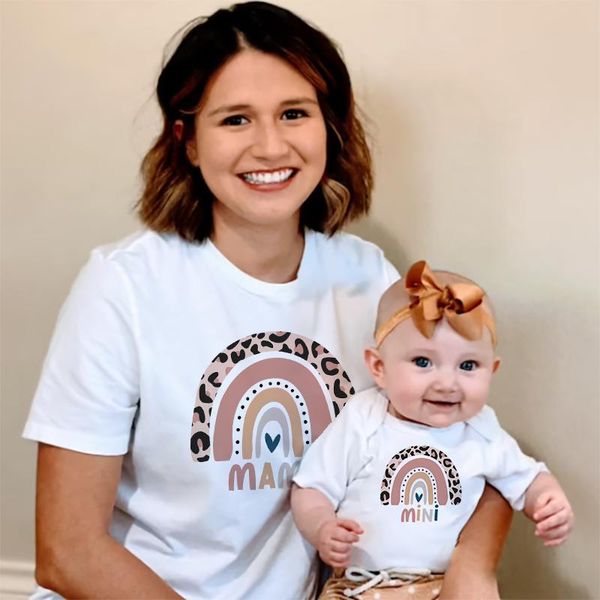 women's t-shirt 1pc mama and mini family matching look clothes harajuku woman tshirts graphic tee regular summer parent-child outfit g, White
women's t-shirt 1pc mama and mini family matching look clothes harajuku woman tshirts graphic tee regular summer parent-child outfit g, White