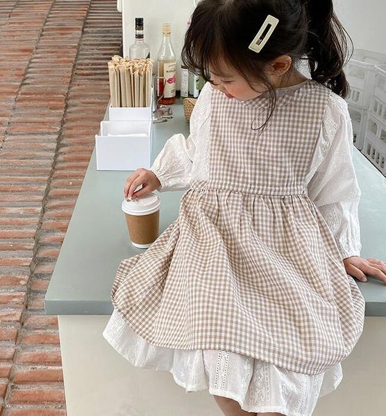 girl's dresses 2021 style girls plaid vest dress fashion autumn cotton 1-7 years qa305, Red;yellow
girl's dresses 2021 style girls plaid vest dress fashion autumn cotton 1-7 years qa305, Red;yellow
