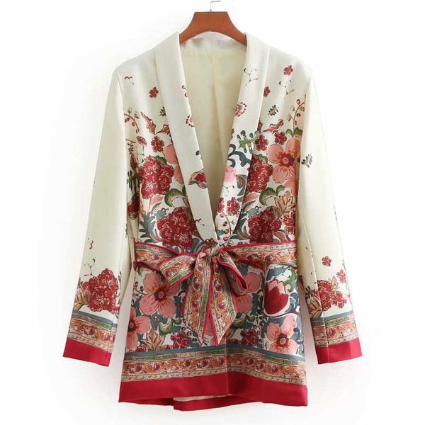 women's jacket temperament casual print long-sleeved suit fashion blazer women summer women's clothing 210527, White;black
women's jacket temperament casual print long-sleeved suit fashion blazer women summer women's clothing 210527, White;black