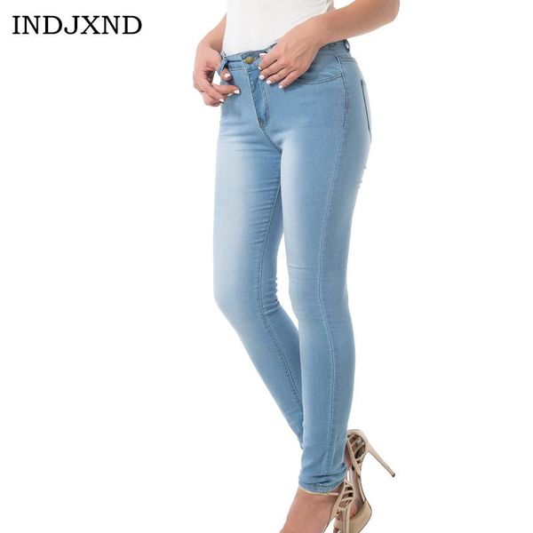 women's jeans indjxnd plus size fashion elastic cowboy pencil pants women high waist leggings skinny blue denim long trousers
women's jeans indjxnd plus size fashion elastic cowboy pencil pants women high waist leggings skinny blue denim long trousers