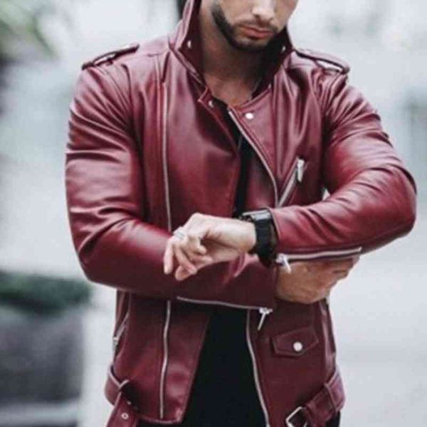 men autumn long sve stand collar ets winter zipper mont black wine red faux leather coats
men autumn long sve stand collar ets winter zipper mont black wine red faux leather coats