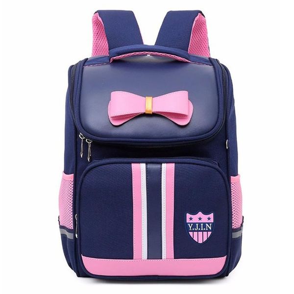children's backpack primary school girls waterproof cute bow bag england style load relief back kids lightweight bags
children's backpack primary school girls waterproof cute bow bag england style load relief back kids lightweight bags