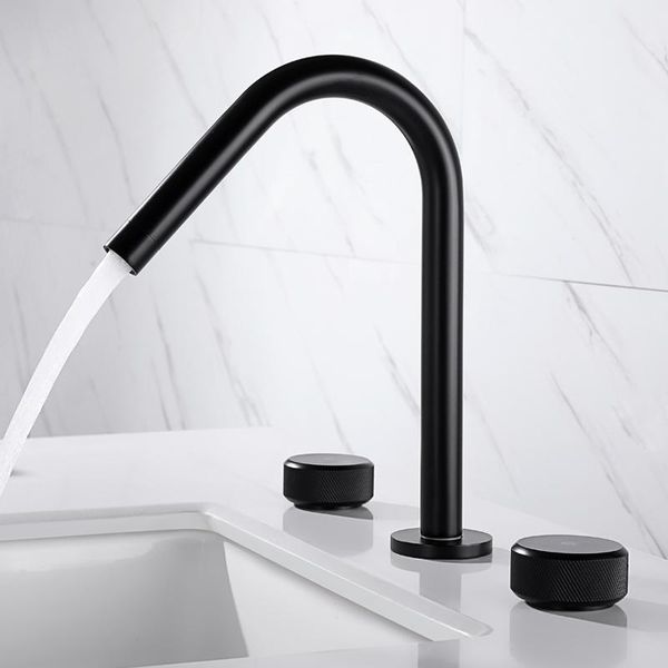 bathroom basin brass faucet black taps luxury and cold mixer shower room sink three holes faucets
bathroom basin brass faucet black taps luxury and cold mixer shower room sink three holes faucets