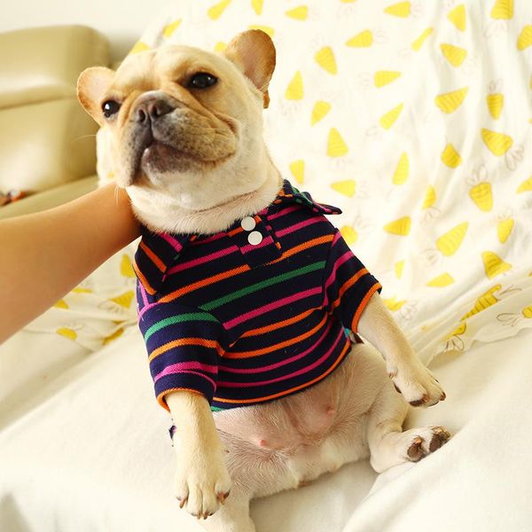 dog apparel pet color strips floating t-shirt keji bully casual short-sleeved spring and summer fat clothes products accessories
dog apparel pet color strips floating t-shirt keji bully casual short-sleeved spring and summer fat clothes products accessories