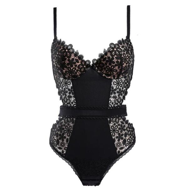 women's shapers bodysuit for women lingerie embroidery lace hollow out back padded cup underwired one-piece underwear sleeveless p611, Black;white
women's shapers bodysuit for women lingerie embroidery lace hollow out back padded cup underwired one-piece underwear sleeveless p611, Black;white