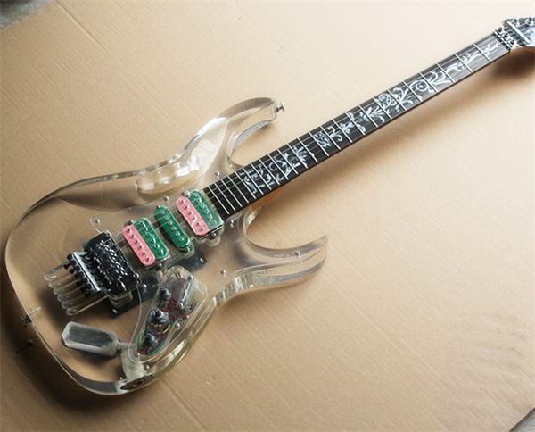 flyoung plexiglass acrylic transparent body electric guitar color pickup tree of life
flyoung plexiglass acrylic transparent body electric guitar color pickup tree of life