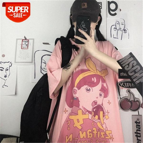 pink t-shirt female new korean half-sleeved net red tide short-sleeved loose harajuku style #xw7m, White
pink t-shirt female new korean half-sleeved net red tide short-sleeved loose harajuku style #xw7m, White