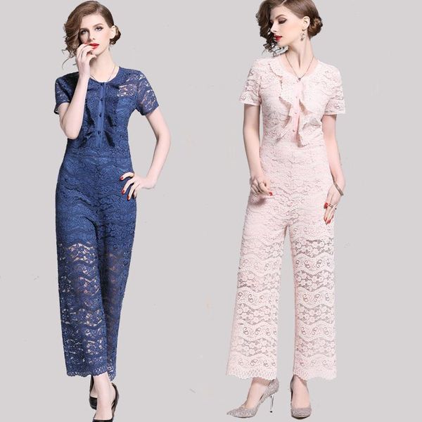 women's jumpsuits & rompers womens woman ladies designer summer cute lace short-sleeves runway slim onepiece jumpsuit romper clothes cl, Black;white
women's jumpsuits & rompers womens woman ladies designer summer cute lace short-sleeves runway slim onepiece jumpsuit romper clothes cl, Black;white