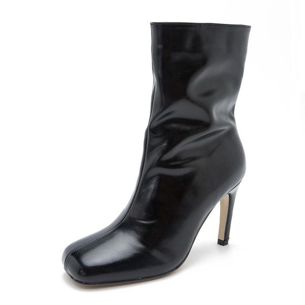 boots 2021 spring autumn ankle pu leather stiletto high heels for women fashion female shoes lady slip on booties, Black
boots 2021 spring autumn ankle pu leather stiletto high heels for women fashion female shoes lady slip on booties, Black