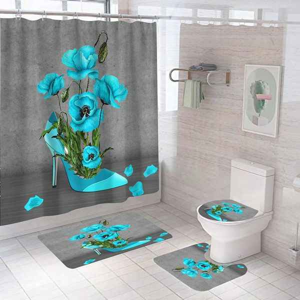 shower curtains blooming flowers bathroom non-slip mat set durable waterproof curtain pedestal rug lid toilet cover bath rugs
shower curtains blooming flowers bathroom non-slip mat set durable waterproof curtain pedestal rug lid toilet cover bath rugs