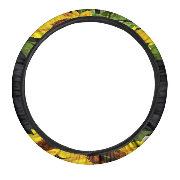 steering wheel covers smooth cover with sun flowers comfort for women boy's easy to install
steering wheel covers smooth cover with sun flowers comfort for women boy's easy to install