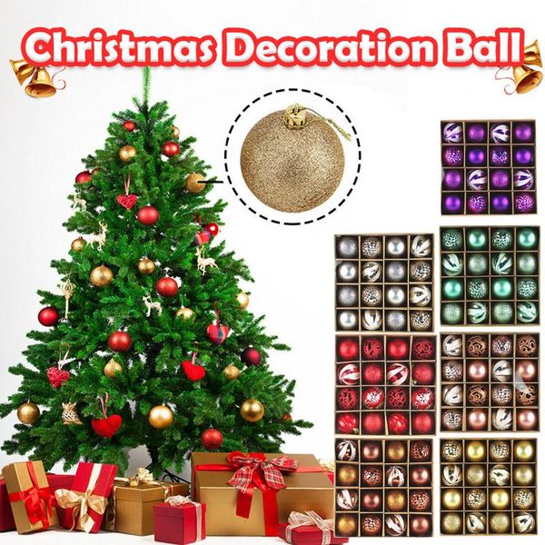 party decoration 16 pieces christmas ball ornaments 6cm tree bauble hanging home ornament decor navidad decoración año 2021
party decoration 16 pieces christmas ball ornaments 6cm tree bauble hanging home ornament decor navidad decoración año 2021