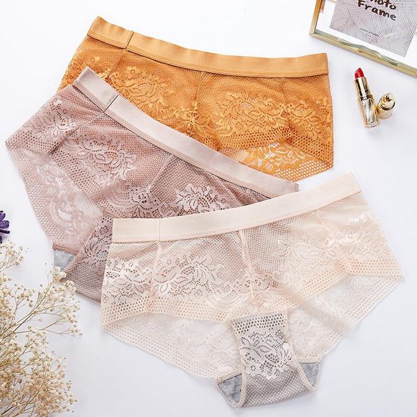 women's panties lace seamless perspective underwear see-through underpants girls intimates low waist lingerie, Black;pink
women's panties lace seamless perspective underwear see-through underpants girls intimates low waist lingerie, Black;pink