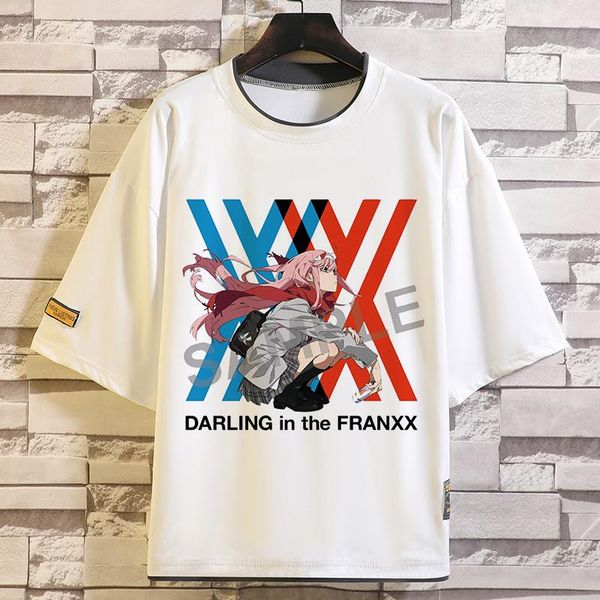 men's t-shirts anime t shirt darling in the franxx zero two fashion t-shirt men harajuku clothing short sleeve casual manga white tsh, White;black
men's t-shirts anime t shirt darling in the franxx zero two fashion t-shirt men harajuku clothing short sleeve casual manga white tsh, White;black