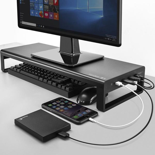 hubs computer monitor shelf splitter type-c usb port quick charger aluminum alloy bracket deskstorage wireless charge bed table
hubs computer monitor shelf splitter type-c usb port quick charger aluminum alloy bracket deskstorage wireless charge bed table