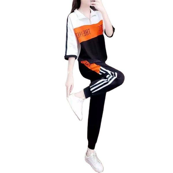 plus size tracksuits fashion 2021 women's clothing sports suit women summer style western looseleisure two piece set, Black
plus size tracksuits fashion 2021 women's clothing sports suit women summer style western looseleisure two piece set, Black