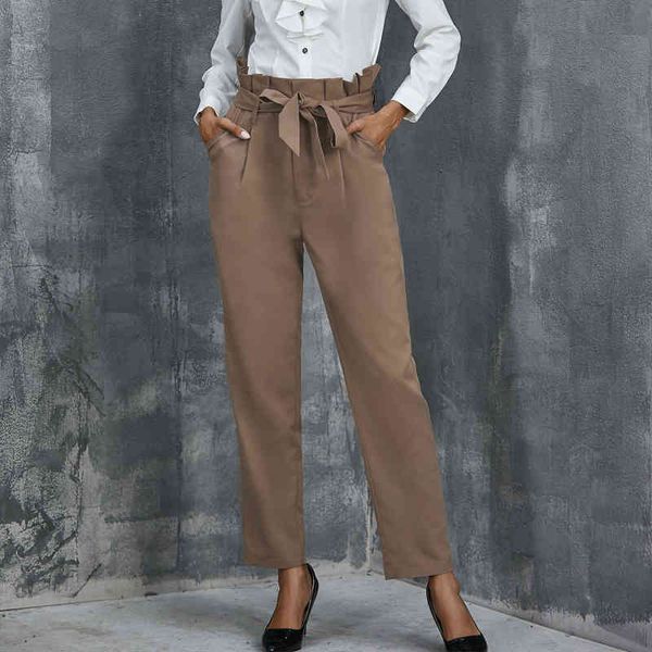 women's fashion pleated bow straight trousers autumn women sweatpants drawstring pants bottom pants full length office lady 210514, Black;white
women's fashion pleated bow straight trousers autumn women sweatpants drawstring pants bottom pants full length office lady 210514, Black;white