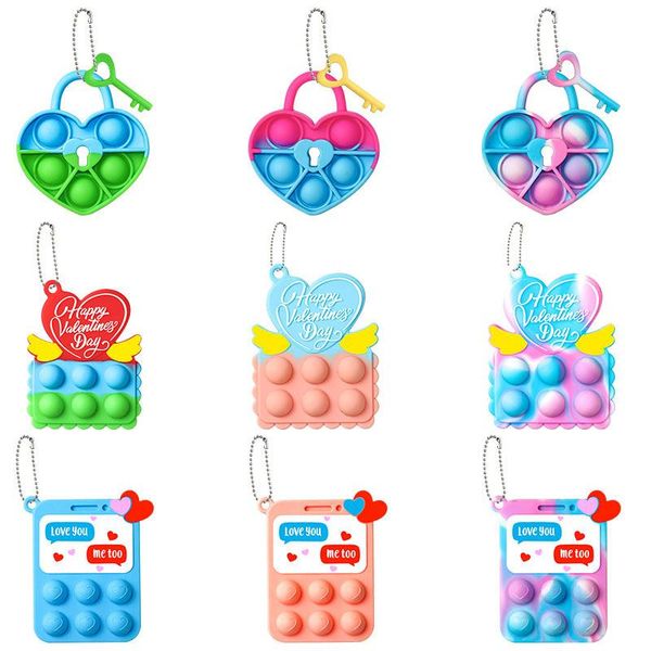 valentine's day pendant, heart lock, mini stress relief toy, key chain, bead chain decoration, rainbow press music
valentine's day pendant, heart lock, mini stress relief toy, key chain, bead chain decoration, rainbow press music