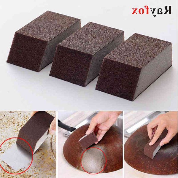rayfox 1-piece/3-piece kitchen clean tools strong decontamination brush alumina lubricant sponge for dehydration clean rubbing pot hand held
rayfox 1-piece/3-piece kitchen clean tools strong decontamination brush alumina lubricant sponge for dehydration clean rubbing pot hand held