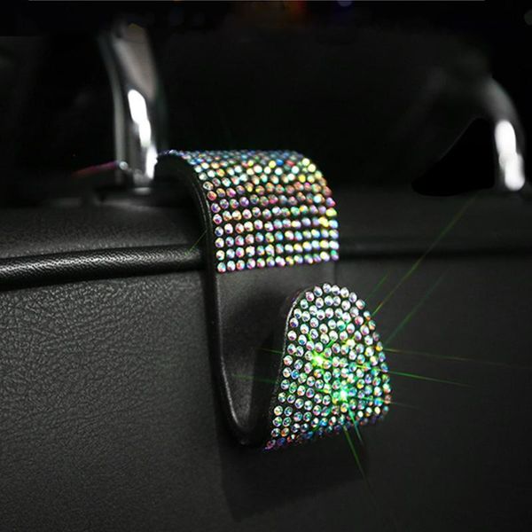hook hanger 2pcs multifunction interior practical storage space saving holder for handbags rhinestone car headrest seat back
hook hanger 2pcs multifunction interior practical storage space saving holder for handbags rhinestone car headrest seat back