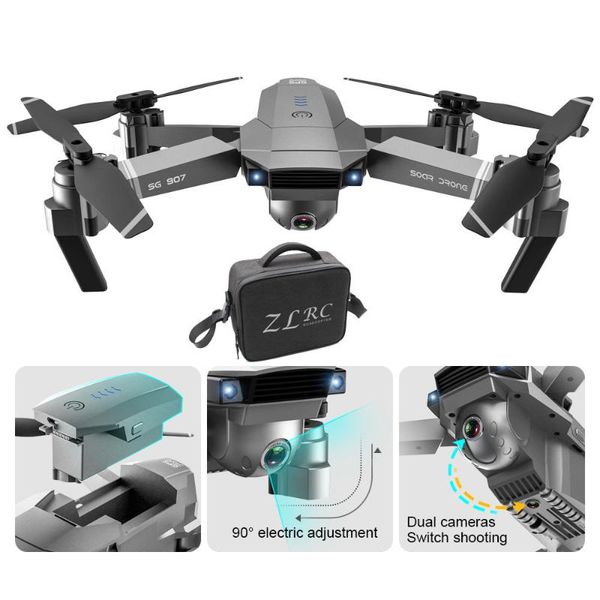 drone with 1080p hd dual camera wifi fpv rc quadcopter foldable above 6 million video recording toy drones
drone with 1080p hd dual camera wifi fpv rc quadcopter foldable above 6 million video recording toy drones