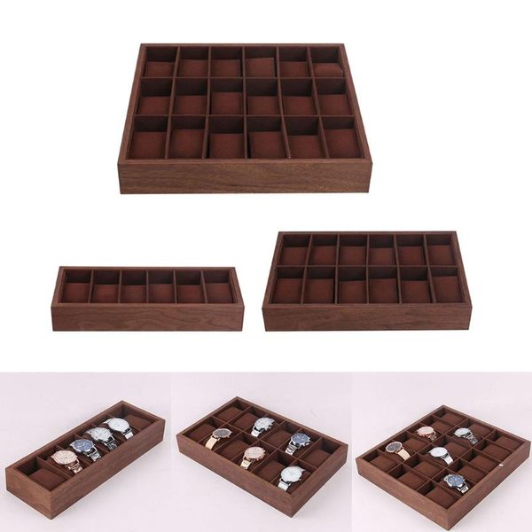 watch boxes & cases luxury wood box bracelet display tray w/ pillow shop wristwatch organizer, Black;blue
watch boxes & cases luxury wood box bracelet display tray w/ pillow shop wristwatch organizer, Black;blue