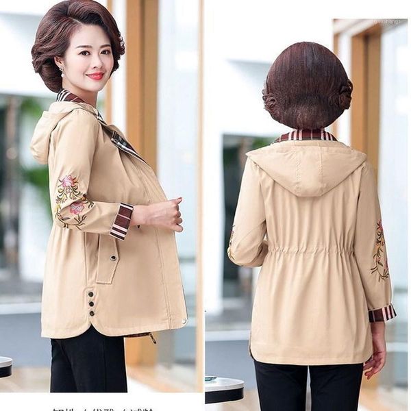 women's trench coats windbreaker middle and long 2021 large size spring autumn coat foreign style aged, Tan;black
women's trench coats windbreaker middle and long 2021 large size spring autumn coat foreign style aged, Tan;black