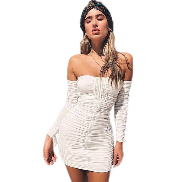 summer nightclub female dress bag hip tube halter strapless pleated bandage women's clothing casual dresses, Black;gray
summer nightclub female dress bag hip tube halter strapless pleated bandage women's clothing casual dresses, Black;gray
