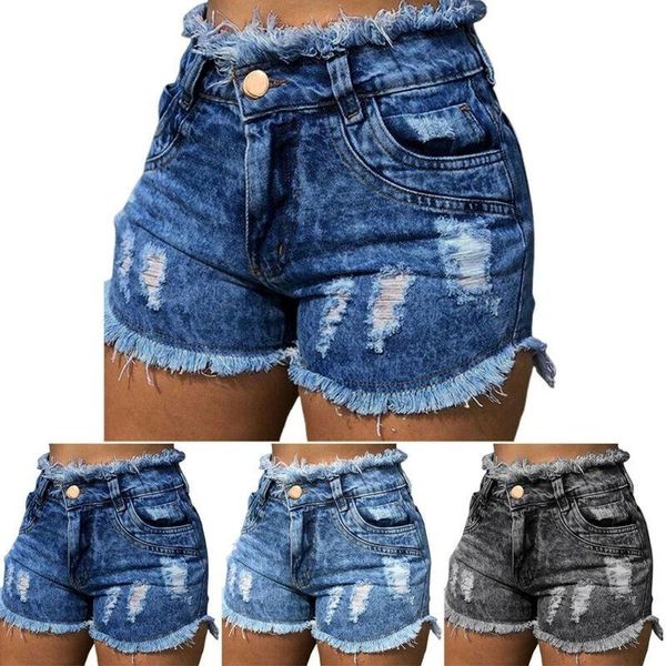 women's shorts womens ripped jeans ladies summer bottoms casual denim short pants, White;black
women's shorts womens ripped jeans ladies summer bottoms casual denim short pants, White;black