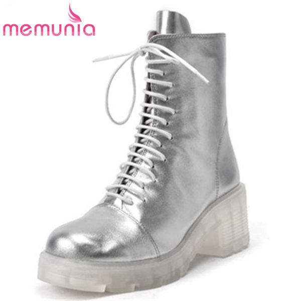 boots memunia 2021 genuine leather ankle women round toe cross tied transparent high heel casual shoes, Black
boots memunia 2021 genuine leather ankle women round toe cross tied transparent high heel casual shoes, Black