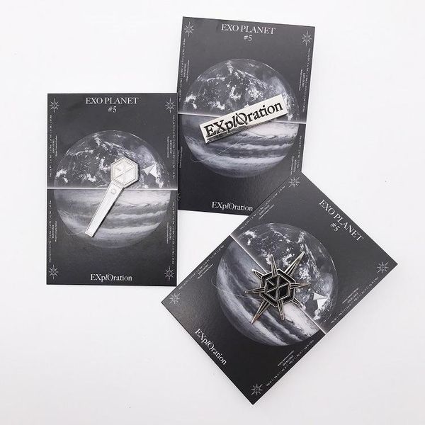 pins, brooches kpop exo world tour official same design metal pins clothing bag decor broochs, Gray
pins, brooches kpop exo world tour official same design metal pins clothing bag decor broochs, Gray