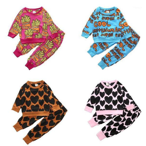 clothing sets baby's cartoon printed 2pcs clothes suit long sleeve round neck pullover sweatshirt with elastic pants, White
clothing sets baby's cartoon printed 2pcs clothes suit long sleeve round neck pullover sweatshirt with elastic pants, White