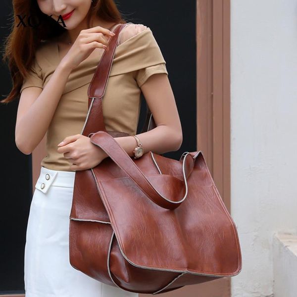 school bags retro soft leather shoulder bag lightweight pu tote vintage large capacity fashion shopping casual
school bags retro soft leather shoulder bag lightweight pu tote vintage large capacity fashion shopping casual