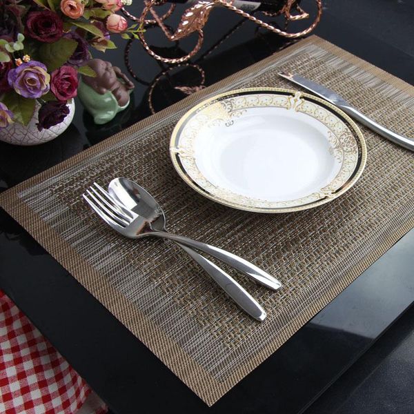 pieces/lot placemat coasters heat-insulated tableware pvc decor kitchen dinning bowl dish waterproof pad table mat mats & pads
pieces/lot placemat coasters heat-insulated tableware pvc decor kitchen dinning bowl dish waterproof pad table mat mats & pads