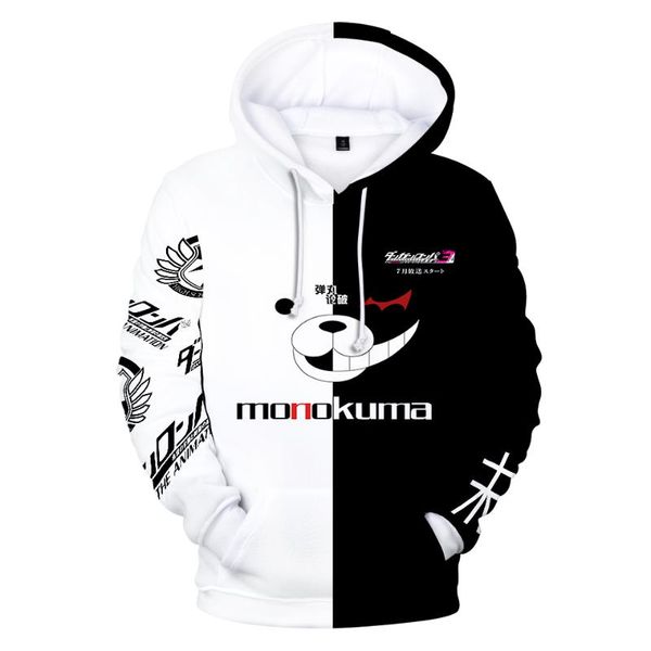 men's hoodies & sweatshirts creative monokuma men women harajuku hip hop kids hoodie autumn winter boys girls anime clothes 3d, Black
men's hoodies & sweatshirts creative monokuma men women harajuku hip hop kids hoodie autumn winter boys girls anime clothes 3d, Black