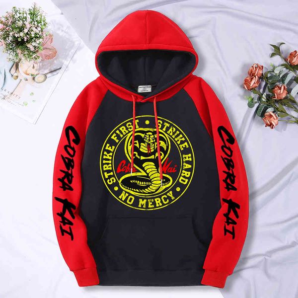 mens designer t shirts cobra kai fashion street printing men hoodie autumn fleece warm sweatshirts pocket pullover hoody comfortable raglan, Black
mens designer t shirts cobra kai fashion street printing men hoodie autumn fleece warm sweatshirts pocket pullover hoody comfortable raglan, Black