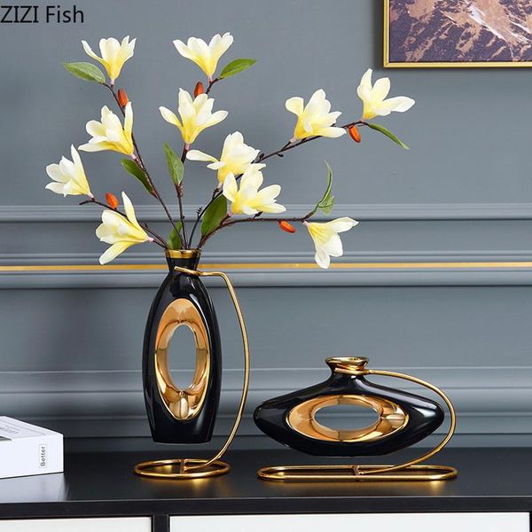 modern black hollow gilded vases living room porch dining table flower arrangement decor art exquisite ceramic vase home
modern black hollow gilded vases living room porch dining table flower arrangement decor art exquisite ceramic vase home