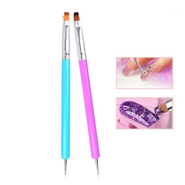 2-ways nail art design acrylic brush pen drawing painting dotting uv gel salon diy tools1, Yellow
2-ways nail art design acrylic brush pen drawing painting dotting uv gel salon diy tools1, Yellow